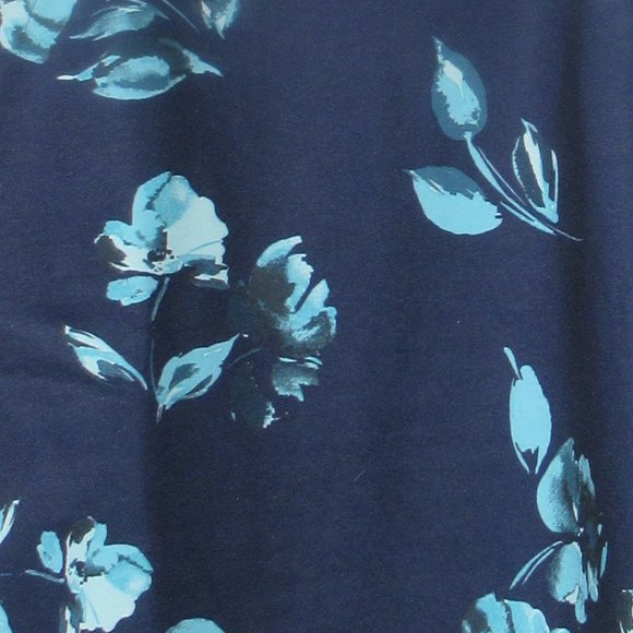 Croft and barrow PETITE floral print dress w Pockets MP - Picture 4 of 17